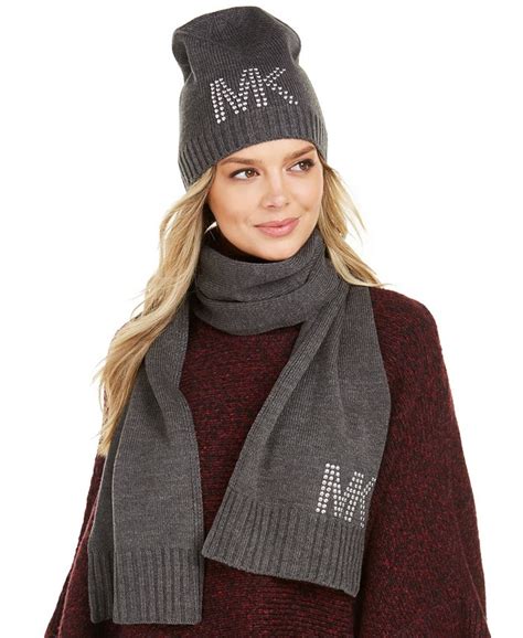 men michael kors scarf|Michael Kors ladies hat.